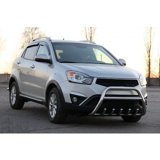 Parabullbar WT003 (Acciaio Inox) SsangYong Korando 2010-2019 foto 3