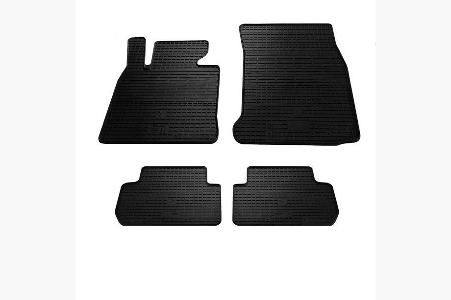 BMW 3 Series E46 1998-2006 Tappetini in gomma (4 pz, Stingray Premium) Image