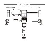 GAZ-31 1981-1992 Coperture cruscotto (Hartman) foto 1