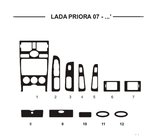 Lada Priora 2007-2018 Coperture cruscotto (Hartman) foto 1