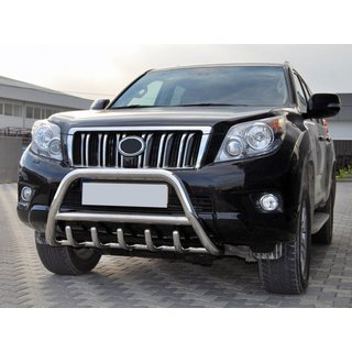 Paraurti Anteriore WT003 (Acciaio Inox) Toyota Land Cruiser Prado 150 2009-2023 foto 1
