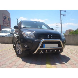 Paraurti Anteriore WT003 (Acciaio Inox) Toyota Rav 4 2006-2013 foto 4