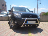 Toyota Rav 4 2006-2013 Paraurti Anteriore WT003 (Acciaio Inox) foto 4