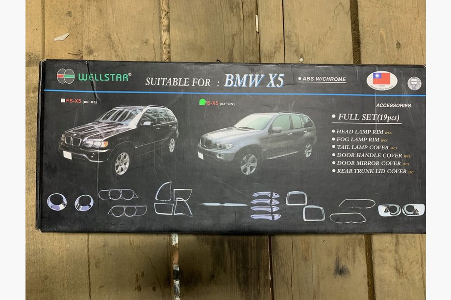 BMW X5 E53 1999–2006 OFFERTA! Kit Coperture Cromate (2003-2006) Image