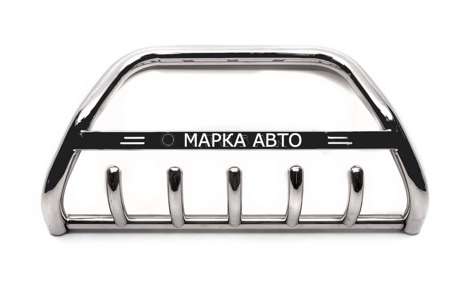 Toyota Land Cruiser 90 Prado 1996-2002 Parabullbar WT004 Acciaio Inox Image
