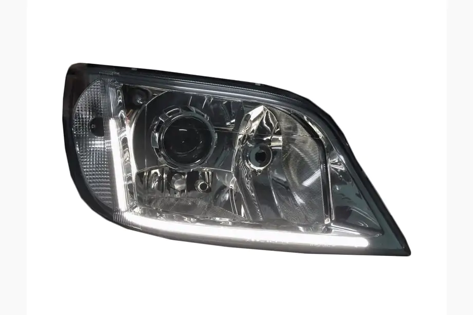 Mercedes Sprinter W901/902/903/904/905 1995–2006 Fari anteriori con 1 lente ↗ LED (2 pz, Taiwan) Image