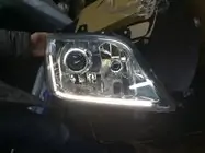 Mercedes Sprinter W901/902/903/904/905 1995–2006 Fari anteriori con 1 lente ↗ LED (2 pz, Taiwan) foto 2