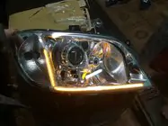 Mercedes Sprinter W901/902/903/904/905 1995–2006 Fari anteriori con 1 lente ↗ LED (2 pz, Taiwan) foto 3