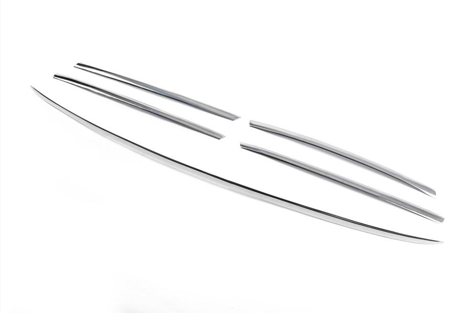 Mercedes Sprinter W901/902/903/904/905 1995–2006 Cornici cromate per telaio griglia anteriore (2002-2006, 5 pezzi, acciaio inox) OmsaLine - Acciaio Inox Italiano Foto 3