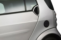 Smart 1998-2007 Cornici maniglie (2 pz, acciaio inox) foto 1