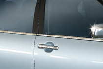 Mitsubishi Lancer 9 2004-2008 Cornici Esterne Finestrini Acciaio Inox (4 pz) OmsaLine - Acciaio Inox Italiano foto 3