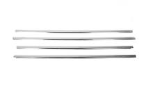 Mitsubishi Lancer 9 2004-2008 Cornici Esterne Finestrini Acciaio Inox (4 pz) OmsaLine - Acciaio Inox Italiano foto 2