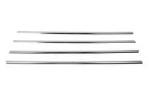 Mitsubishi Lancer X 2008- Cornici esterne finestrini acciaio inox (4 pz) Carmos - Acciaio Inox Turco foto 4