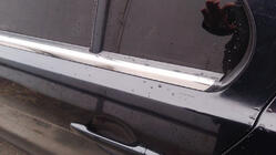 Mitsubishi Lancer X 2008- Cornici esterne finestrini acciaio inox (4 pz) Carmos - Acciaio Inox Turco foto 2