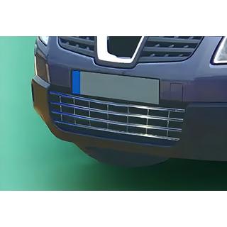 Griglia paraurti (acciaio inox) Nissan Qashqai 2007-2010 foto 1
