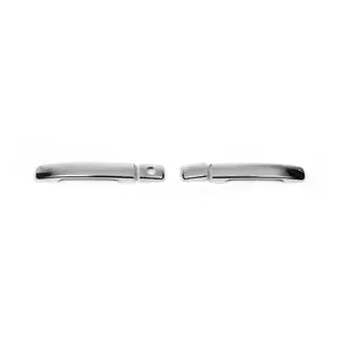 Coperture Maniglie Cromate (2 pz, Acciaio Inox) Nissan Pathfinder R51 2005-2014 foto 2