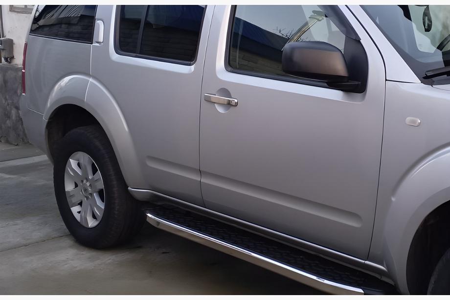 Nissan Pathfinder R51 2005-2014 Coperture Maniglie Cromate (2 pz, Acciaio Inox) Con chip, Carmos - Acciaio turco Foto 4