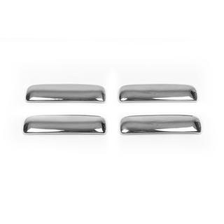 Coperture Maniglie Porta Cromate (4 pz, Acciaio Inox) Nissan NP300 1999-2015 foto 2