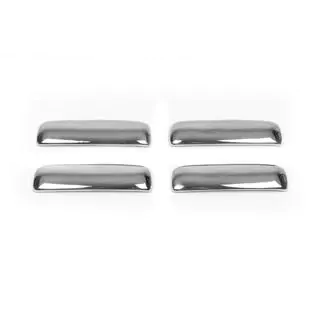 Coperture Maniglie Porta Cromate (4 pz, Acciaio Inox) Nissan NP300 1999-2015 foto 2