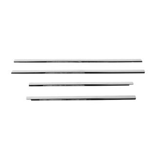 Cornici esterne finestrini acciaio inox (4 pz) Nissan NP300 1999-2015 foto 2