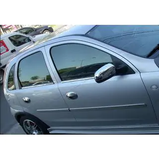 Modanature porta acciaio inox (4 pz) Opel Corsa C 2000-2006 foto 1