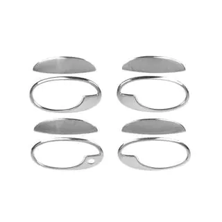 Coperture Maniglie Cromate (4 pz, Acciaio Inox) foto 2