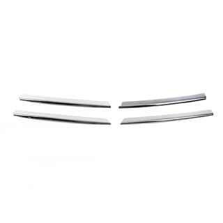 Coperture Griglia Cromate (4 pz, Acciaio Inox) Opel Astra H 2004-2013 foto 2