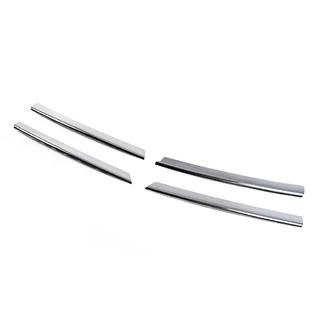 Coperture Griglia Cromate (4 pz, Acciaio Inox) Opel Astra H 2004-2013 foto 3