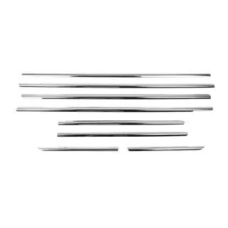 Cornici esterne finestrini (8 pz, acciaio inox) Opel Zafira B 2005–2011 foto 3
