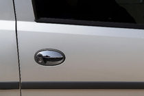 Opel Combo 2002–2012 Coperture Maniglie Cromate (2 pz, Acciaio Inox) foto 1