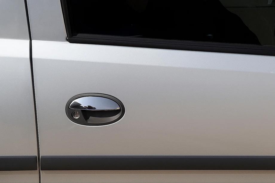 Opel Combo 2002–2012 Coperture Maniglie Cromate (2 pz, Acciaio Inox) Image