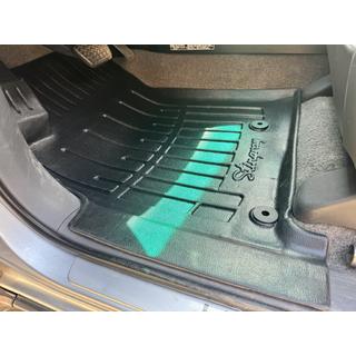 Tappetini in gomma Stingray 3D (5 pz, poliuretano) Toyota Land Cruiser Prado 120 2002-2009 foto 3