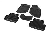 Volvo S60 2000-2009 Tappetini in gomma Stingray 3D (5 pz, poliuretano) foto 2