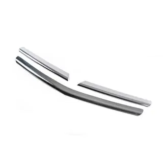 Coperture griglia cromate (3 pz, acciaio inox) foto 3