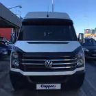 Volkswagen Crafter 2006-2016 Visiera parabrezza su telaio V2 (nero lucido, 5mm) foto 9