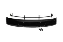 Volkswagen Crafter 2006-2016 Visiera parabrezza su telaio V2 (nero lucido, 5mm) foto 16
