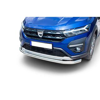 Protezione Anteriore Texas (60mm, Acciaio Inox) Dacia Sandero 2021- foto 1