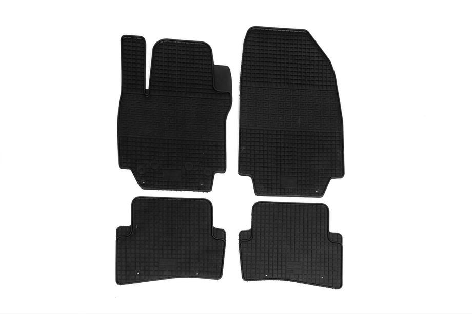 Renault Captur 2013-2019 Tappetini in gomma (4 pz, Polytep) Image