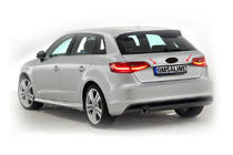 Audi A3 2012-2020 Modanatura in acciaio inox sopra la targa HB foto 1
