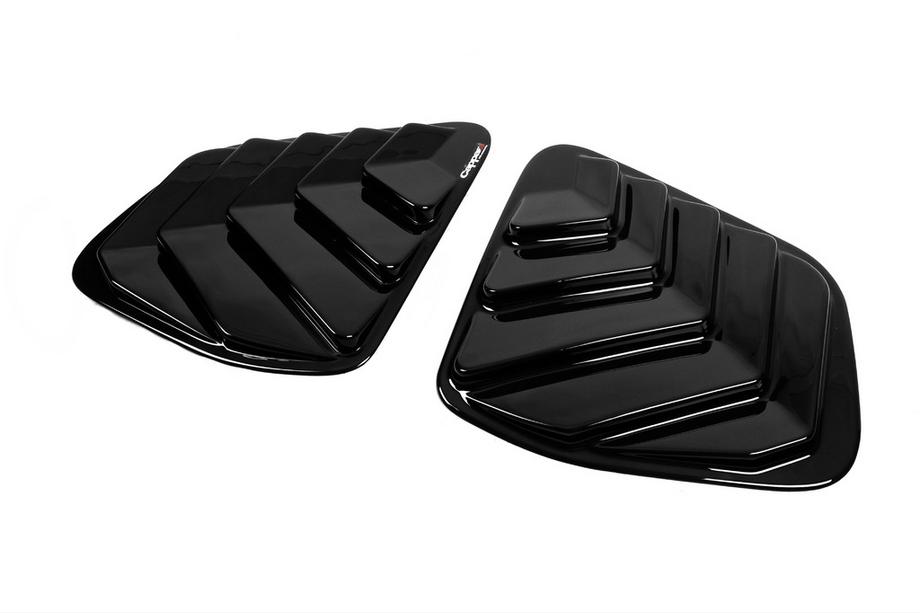 Dacia Duster 2008-2018 Coperture finestrini posteriori EuroCap (2 pz, ABS) Foto 5