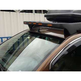 Visiera Parabrezza V1 (LED, Nero Opaco) Dacia Duster 2008-2018 foto 1
