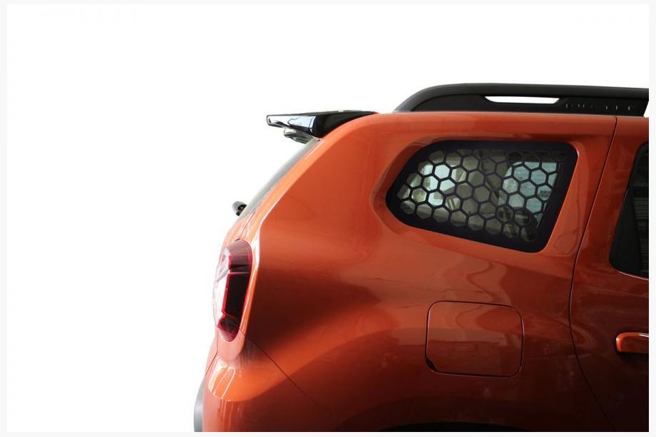 Renault Duster 2018-2024 Coperture finestrini posteriori OmsaLine (2 pz, ABS) Image