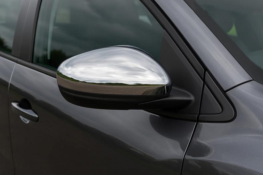 Dacia Sandero 2021- Coperture Specchietti (2 pz, Acciaio Inox) Image