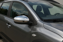 Dacia Jogger 2022- Coperture Specchietti (2 pz, Acciaio Inox) foto 2