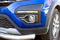 Dacia Jogger 2022- Coperture cromate per fendinebbia (2 pz, acciaio inox) foto 1