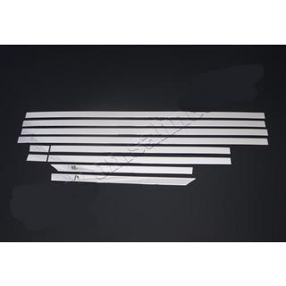 Set modanature inferiori finestrini acciaio inox foto 2