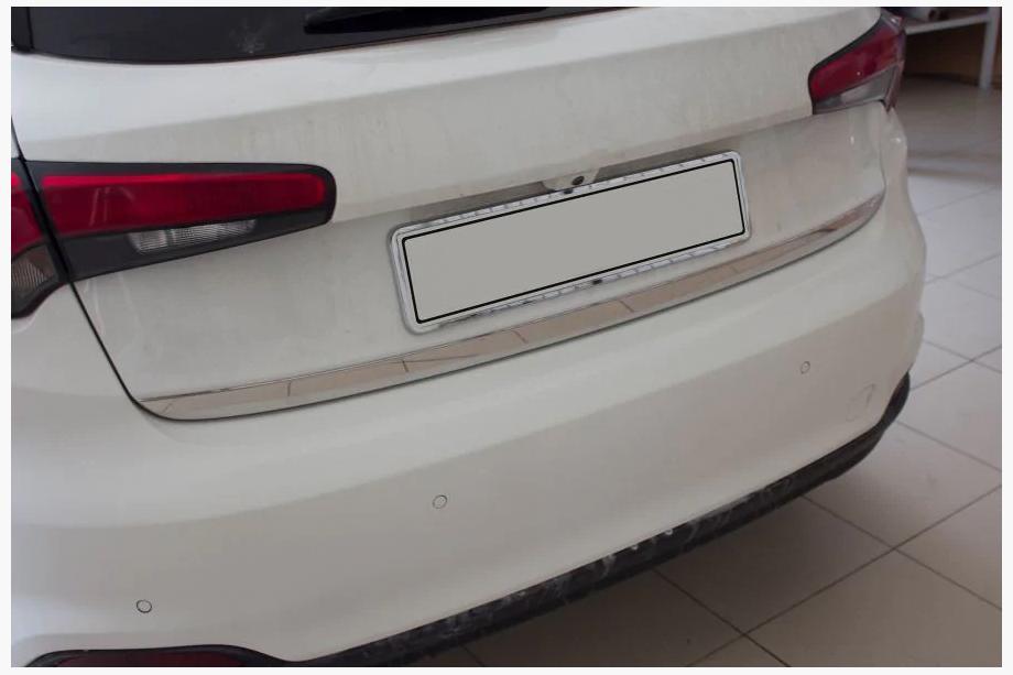 Fiat Tipo Cross 2021- Modanatura bagagliaio acciaio inox OmsaLine - Acciaio Inox Italiano Image