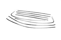 Fiat Tipo Cross 2021- Kit completo cornici finestrini acciaio inox foto 3