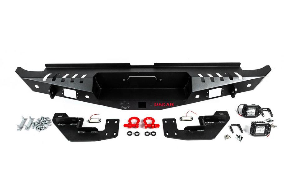 Ford Ranger 2011–2022 Paraurti Posteriore Rinforzato Dakar V2 Image