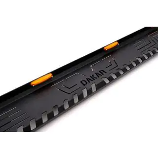 Pedane laterali Dakar V1 con LED (2 pz, metallo) foto 4